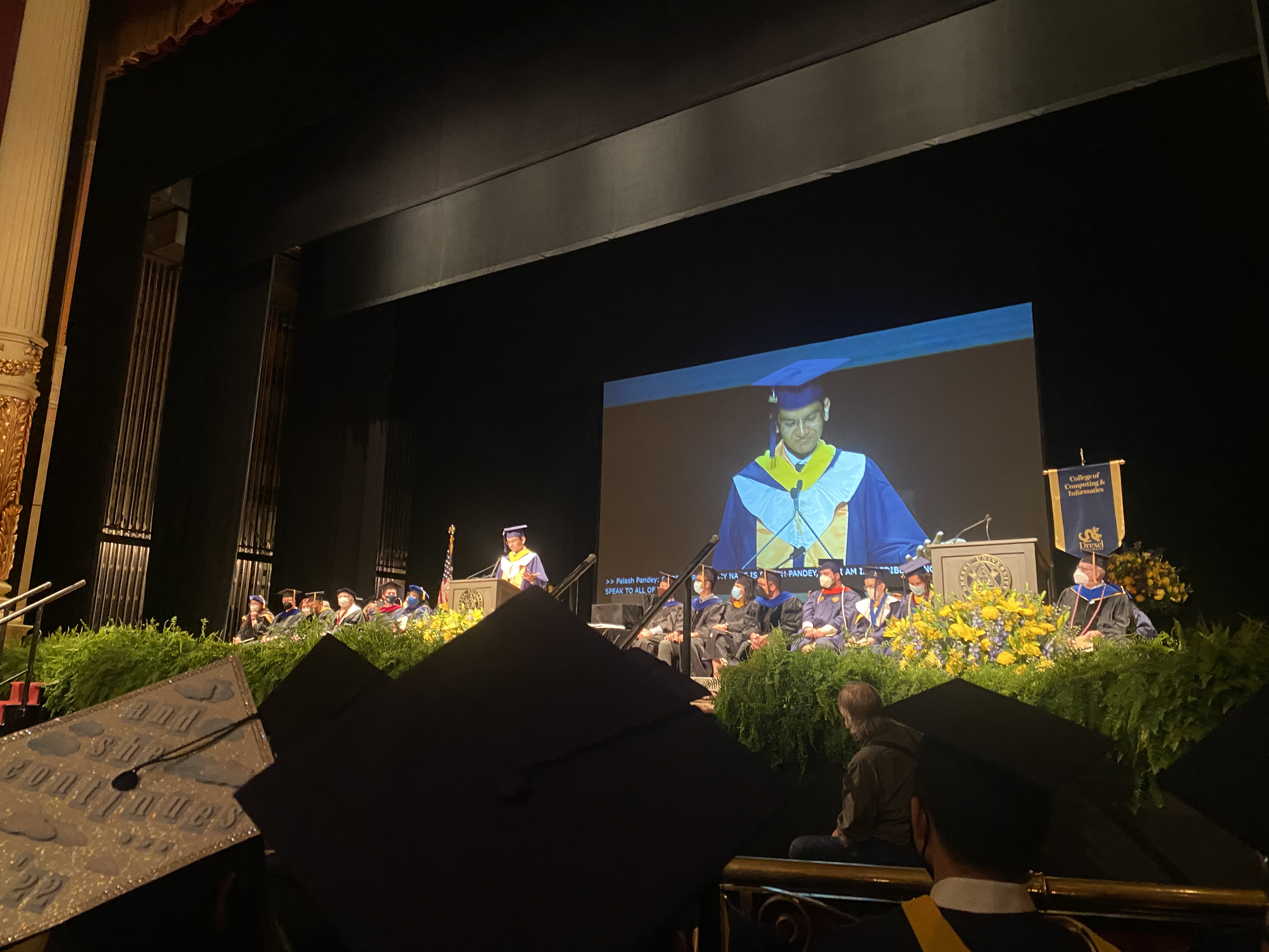 Drexel commencement ceremony at the Academy of Music